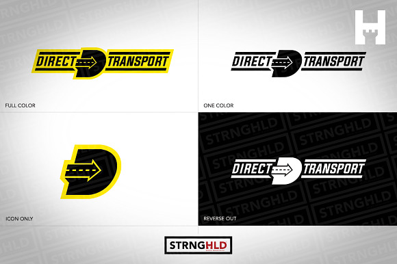 Direct Transport VectorLogo Template in Logo Templates - product preview 2