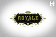 Royale Hemp Vector Logo Template