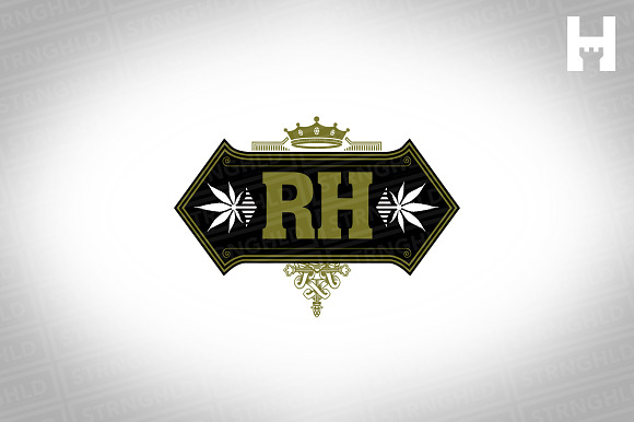 Royale Hemp Vector Logo Template in Logo Templates - product preview 1