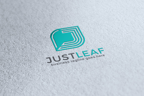 Leaf Letter J Logo in Logo Templates - product preview 2