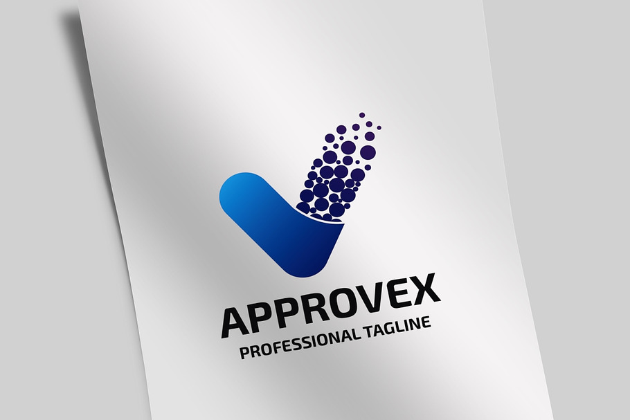 Pixel Approve Logo in Logo Templates - product preview 8