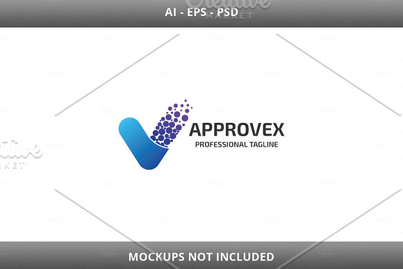 Pixel Approve Logo in Logo Templates - product preview 3