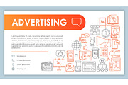 Advertising web banner