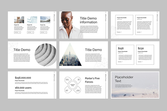 Air - Google Slides Report Template in Google Slides Templates - product preview 2