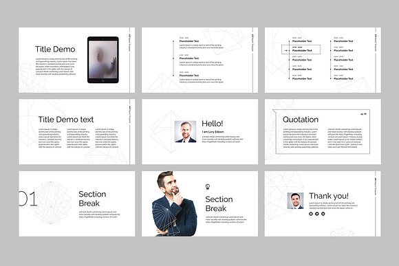 Air - Google Slides Report Template in Google Slides Templates - product preview 6