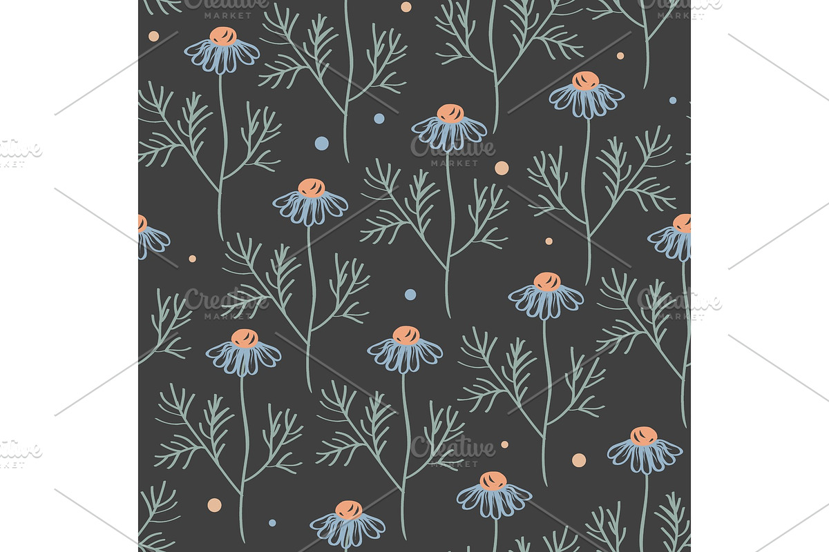 Vector seamless pattern with in Illustrations - product preview 8