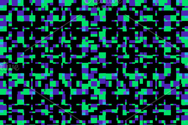 Matrix Geometric Seamless Pattern Mo