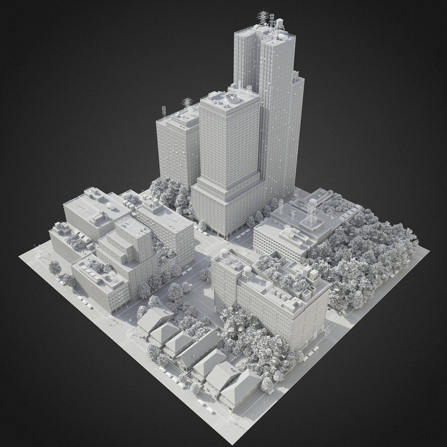 City District C10-R7 in Architecture - product preview 15