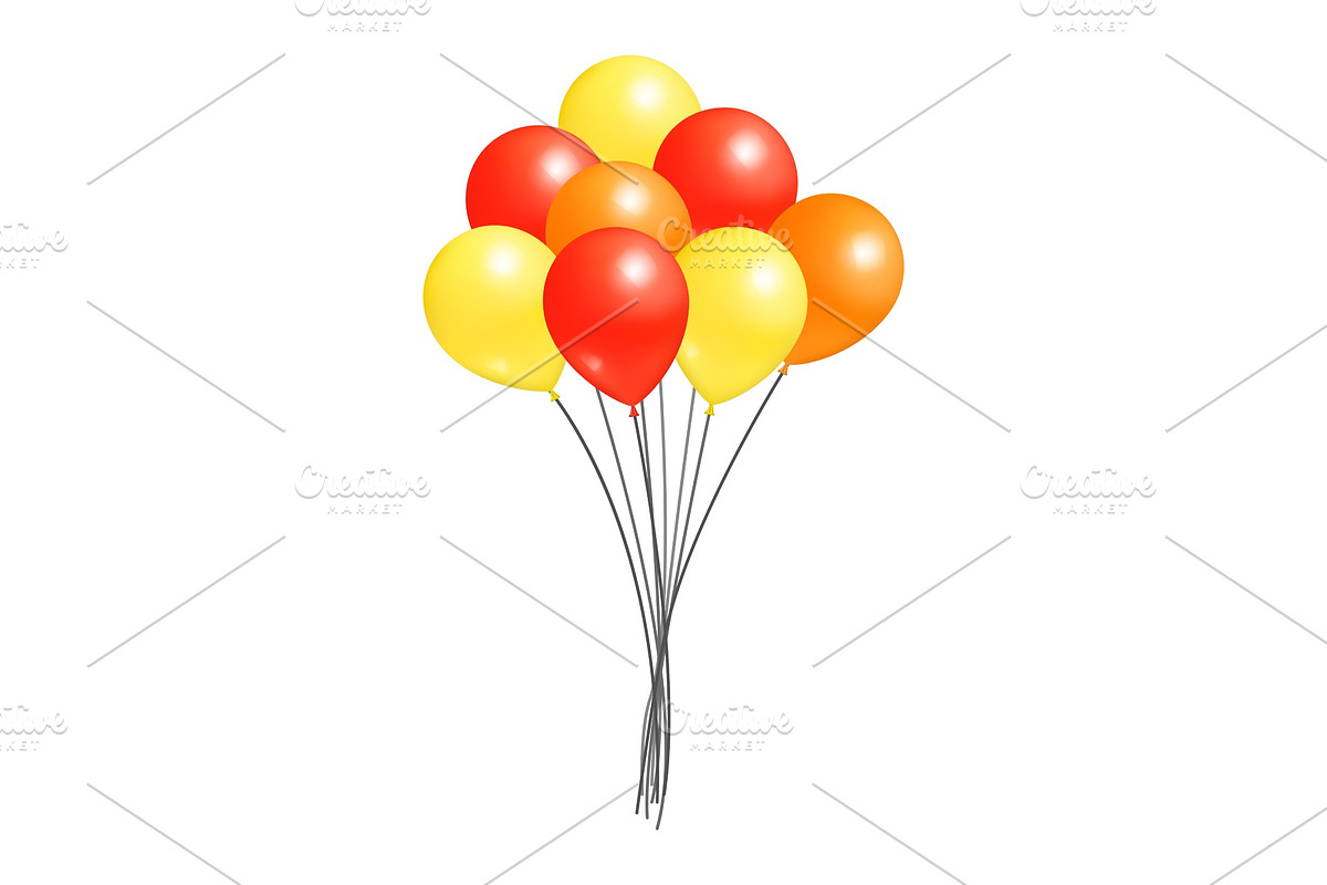 Balloons Big Bundle Party in Objects - product preview 8