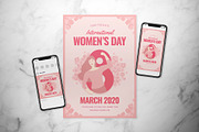 International Women's Day Flyer Set