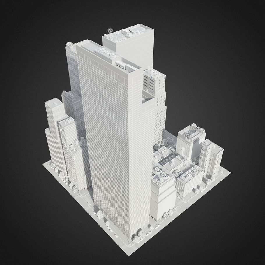 City District H18-A21 in Architecture - product preview 11