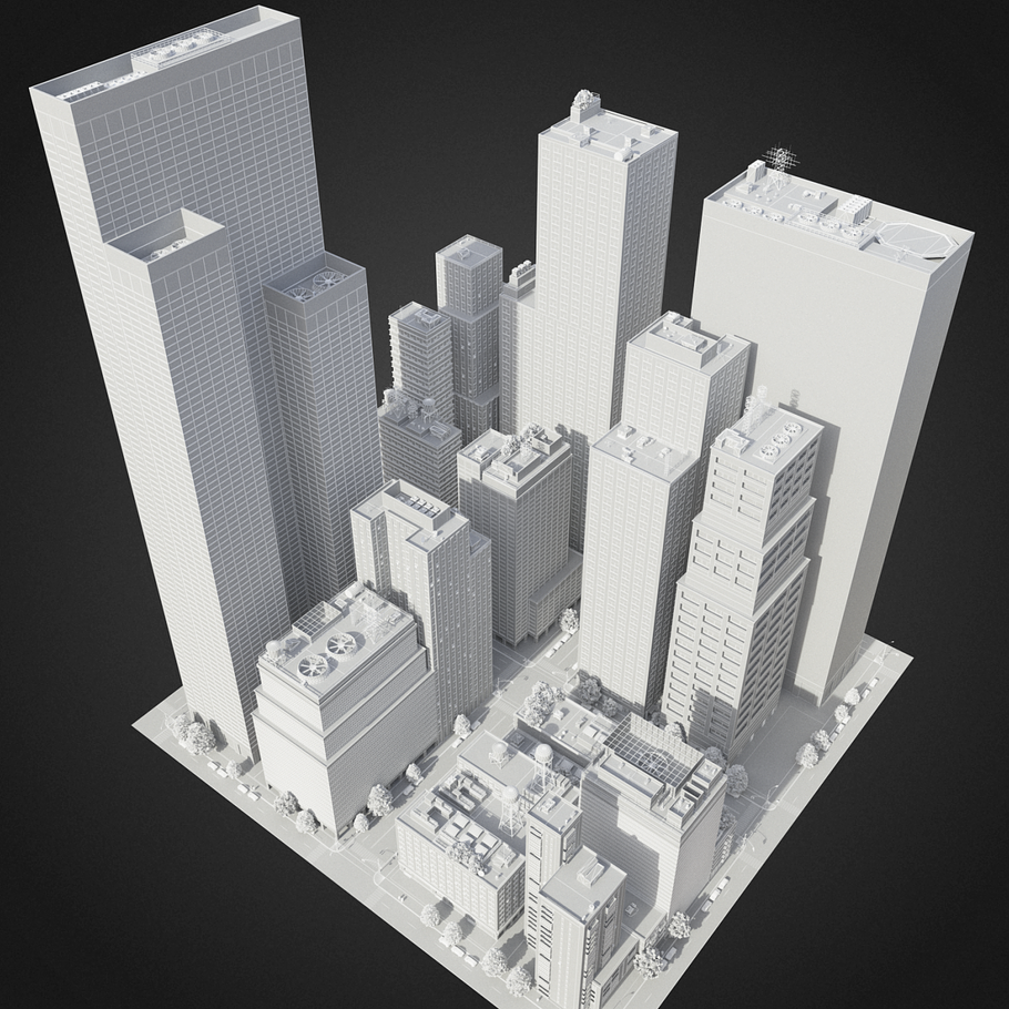 City District H18-A21 in Architecture - product preview 14
