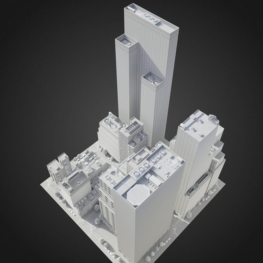 City District H18-A21 in Architecture - product preview 15