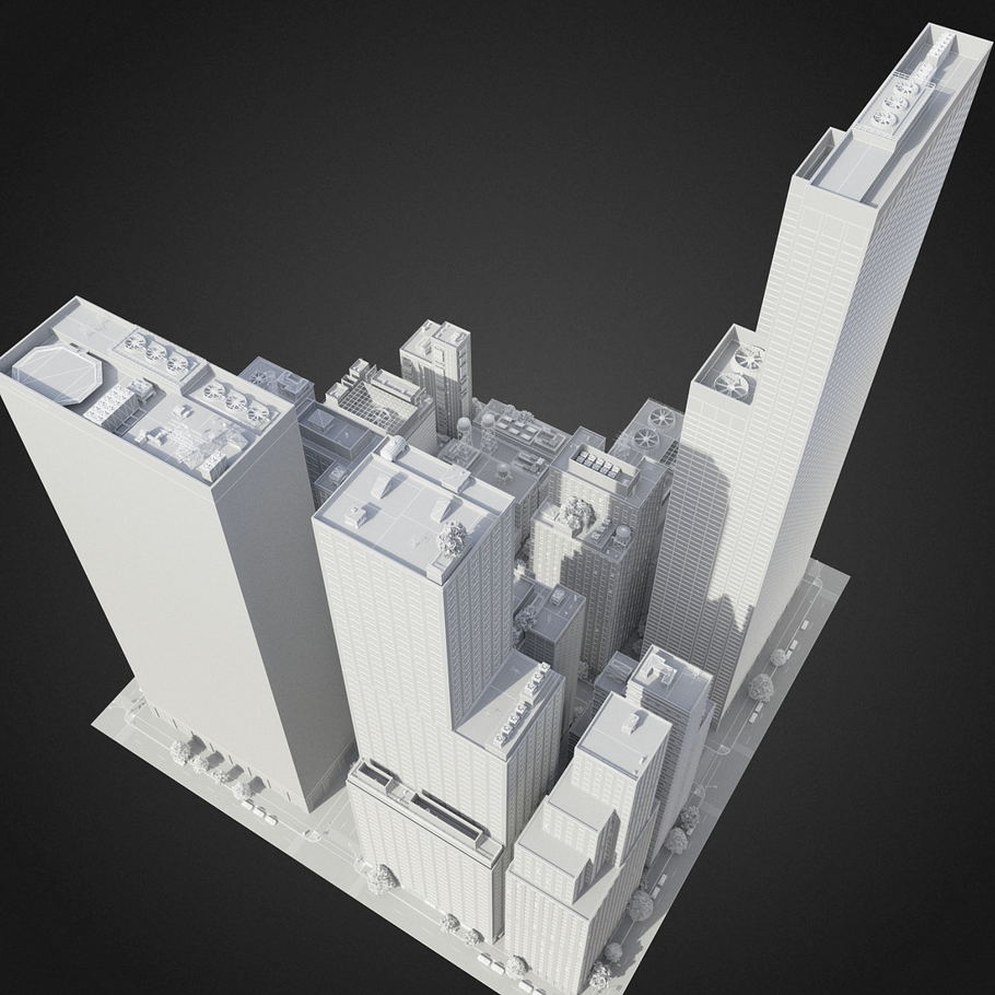 City District H18-A21 in Architecture - product preview 16