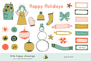 Happy Holidays | Clip Art