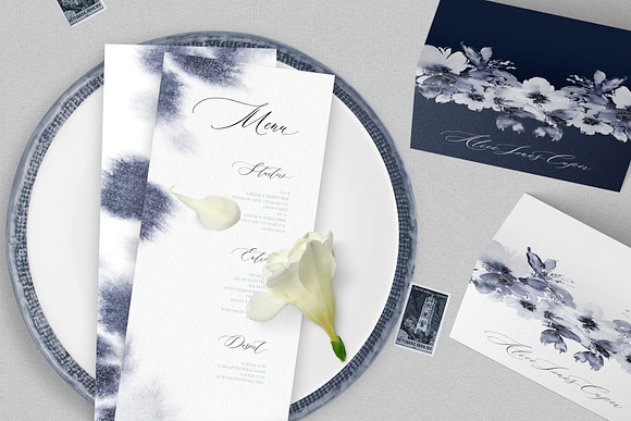 Floral Wedding Set in Wedding Templates - product preview 1