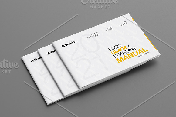Brand Manual - REAL TEXT in Brochure Templates - product preview 1