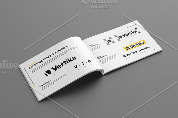 Brand Manual - REAL TEXT in Brochure Templates - product preview 5