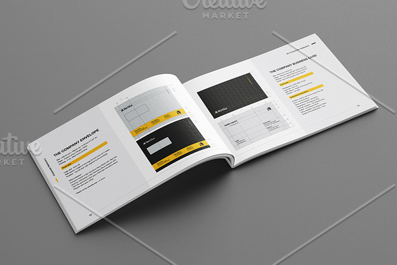 Brand Manual - REAL TEXT in Brochure Templates - product preview 10