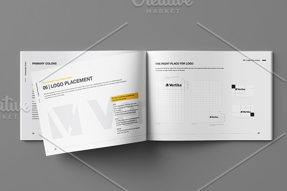 Brand Manual - REAL TEXT in Brochure Templates - product preview 11