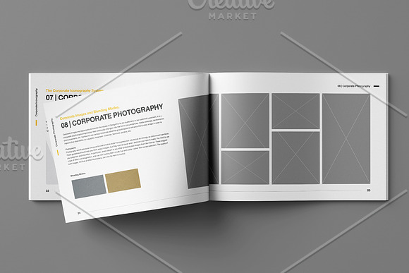 Brand Manual - REAL TEXT in Brochure Templates - product preview 13