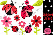 Ladybug Digital Clipart