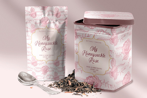 Rose Flower Patterns & Illustrations in Patterns - product preview 3