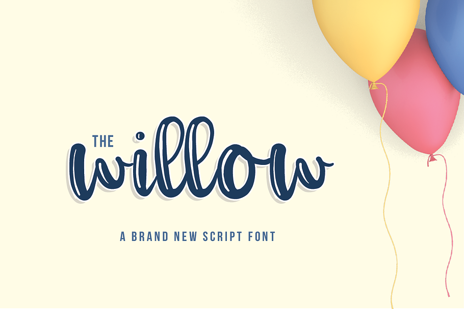 The Willow Script in Script Fonts - product preview 8