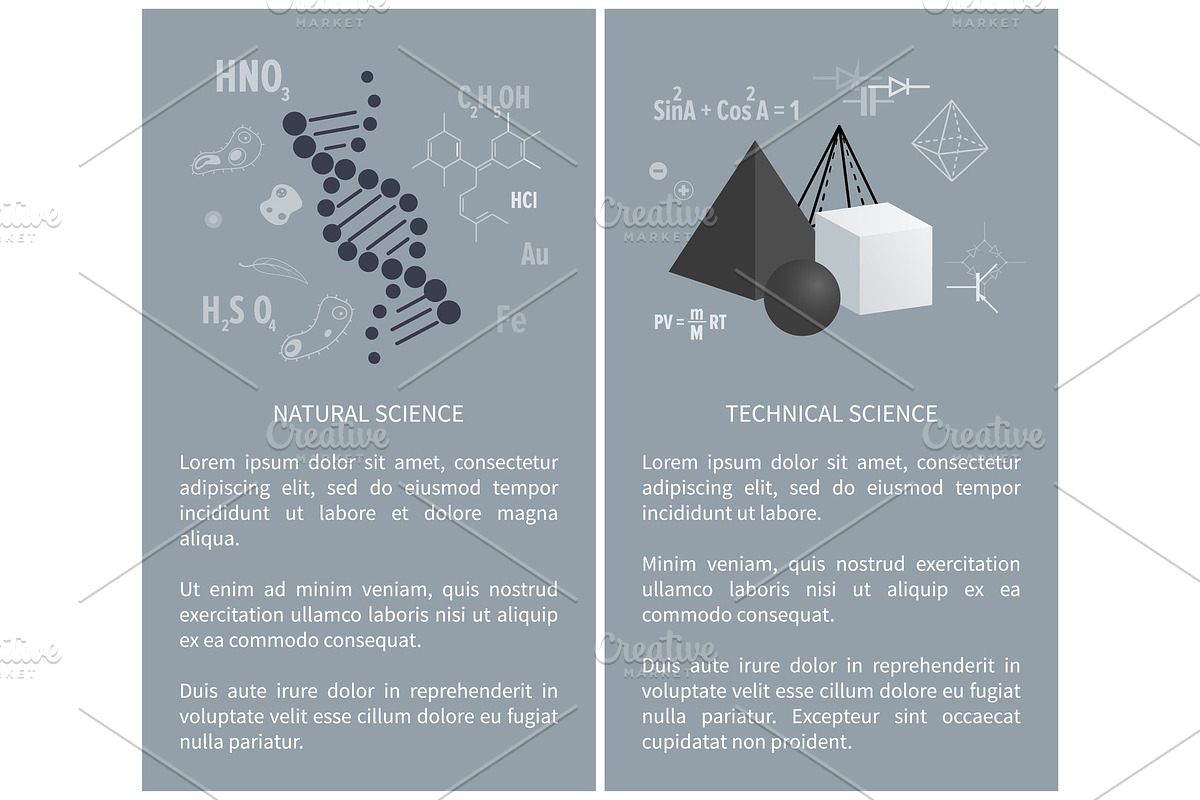 Natural and Technical Science Vector in Illustrations - product preview 8