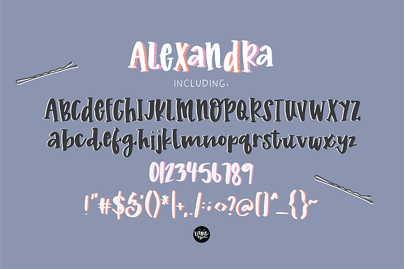 ALEXANDRA a Hand Lettered Serif Font in Serif Fonts - product preview 4