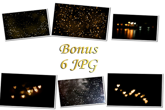 40 Gold Star Overlays Gold Textures in Objects - product preview 4