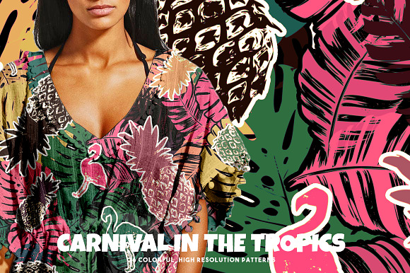 Carnival in the Tropics in Patterns - product preview 1