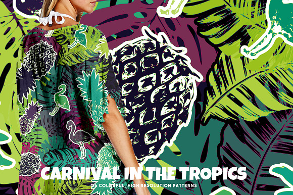 Carnival in the Tropics in Patterns - product preview 2