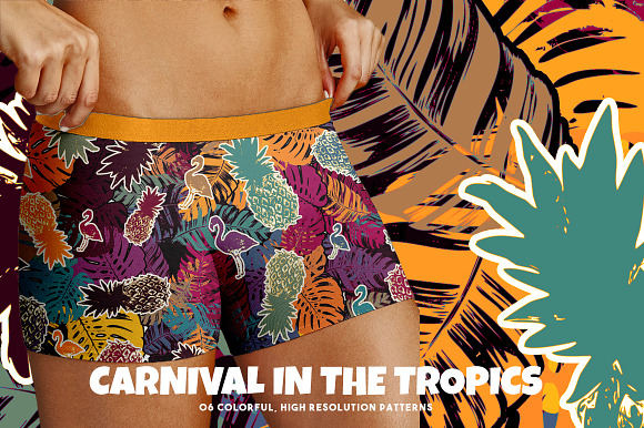 Carnival in the Tropics in Patterns - product preview 3