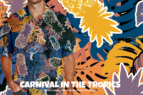 Carnival in the Tropics in Patterns - product preview 5