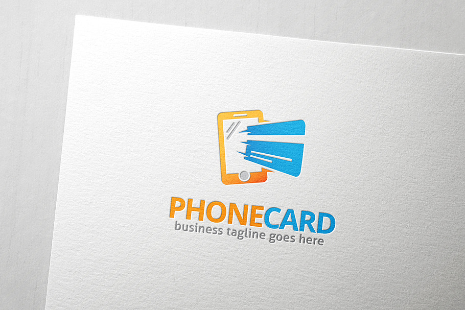 Phone Card Logo in Logo Templates - product preview 8