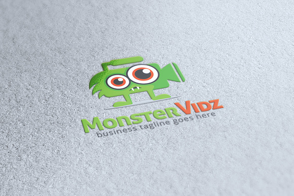 Monster Video Logo in Logo Templates - product preview 2