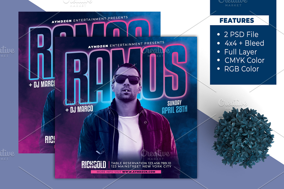 DJ Concert Flyer in Flyer Templates - product preview 8
