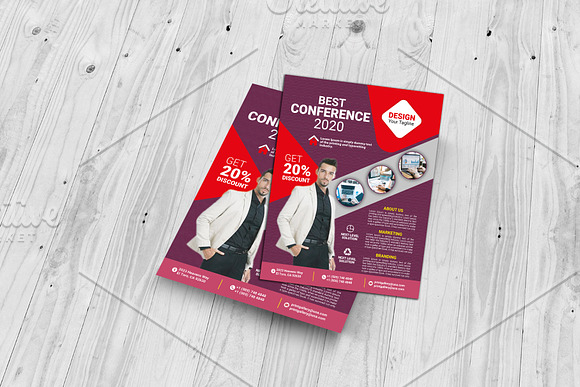 Flyer Design in Flyer Templates - product preview 1