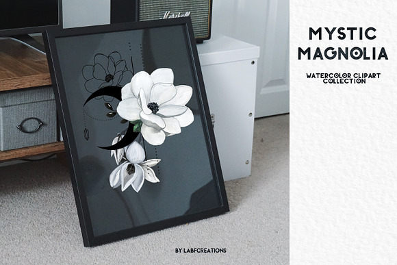 -25% OFF Mystic Magnolia flowers in Illustrations - product preview 21