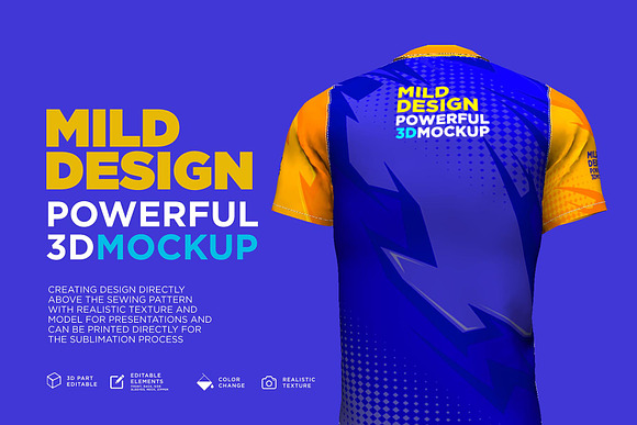 Polo shirt 3D Mockup in Product Mockups - product preview 1