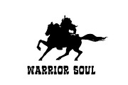Warrior Soul Graphic Silhouette Conc