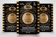The Grand Party Night Golden Flyer