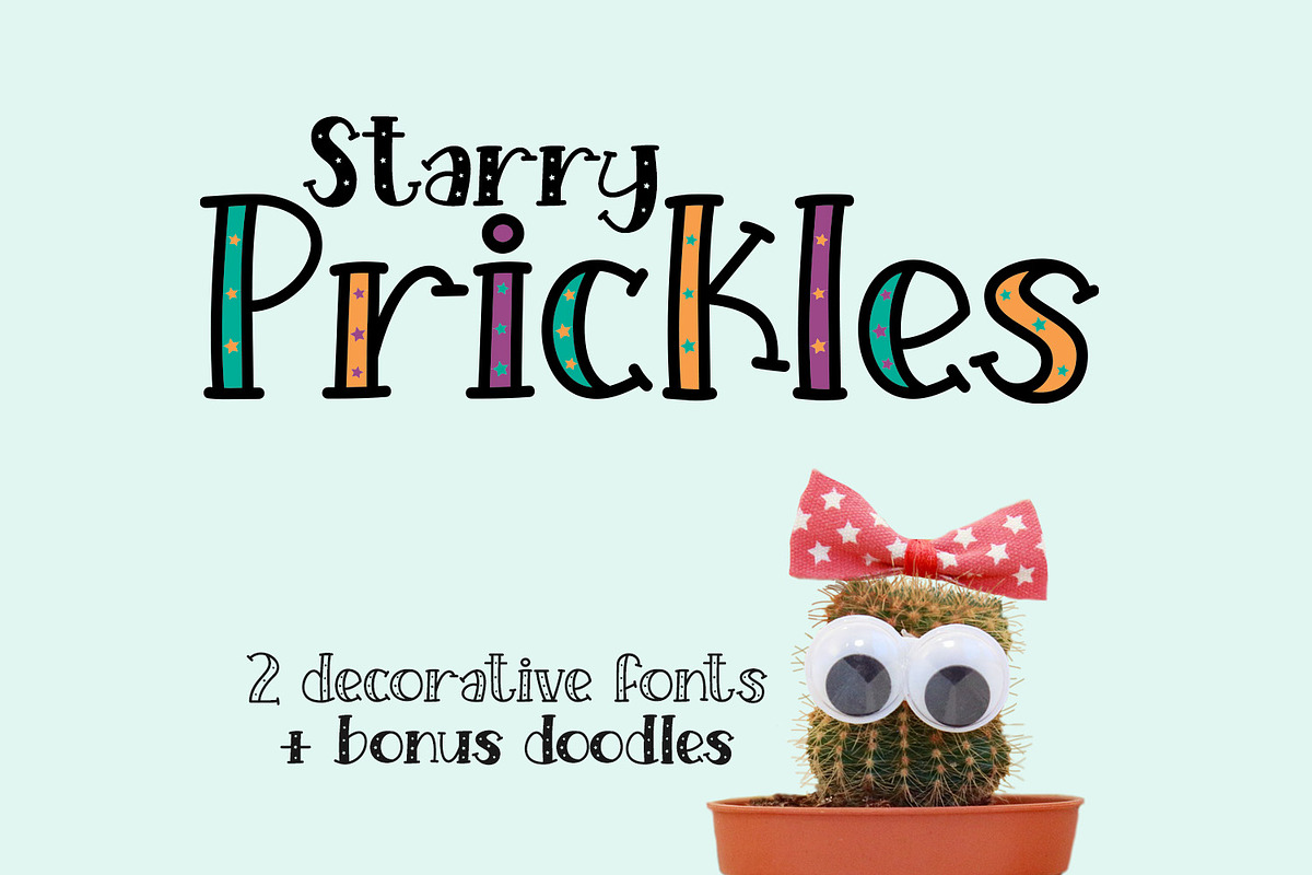 Starry Prickles in Serif Fonts - product preview 8