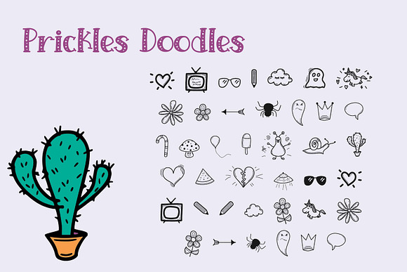 Spotty Prickles in Serif Fonts - product preview 3