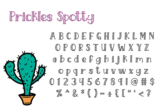 Prickles Complete Collection in Serif Fonts - product preview 3