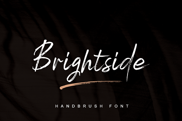 Brightside Brush Font & Extras in Display Fonts - product preview 11