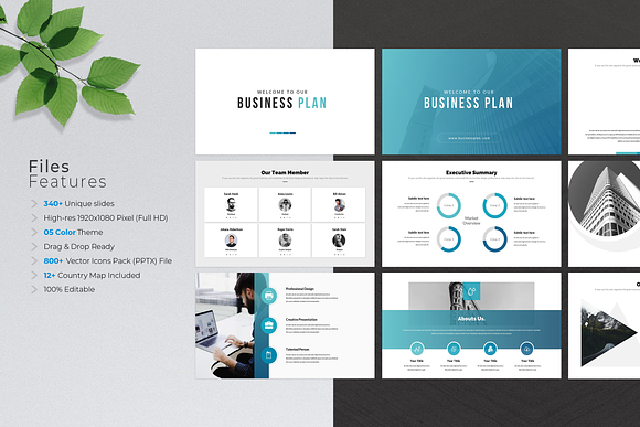 Business Plan Infographic PowerPoint in PowerPoint Templates - product preview 43