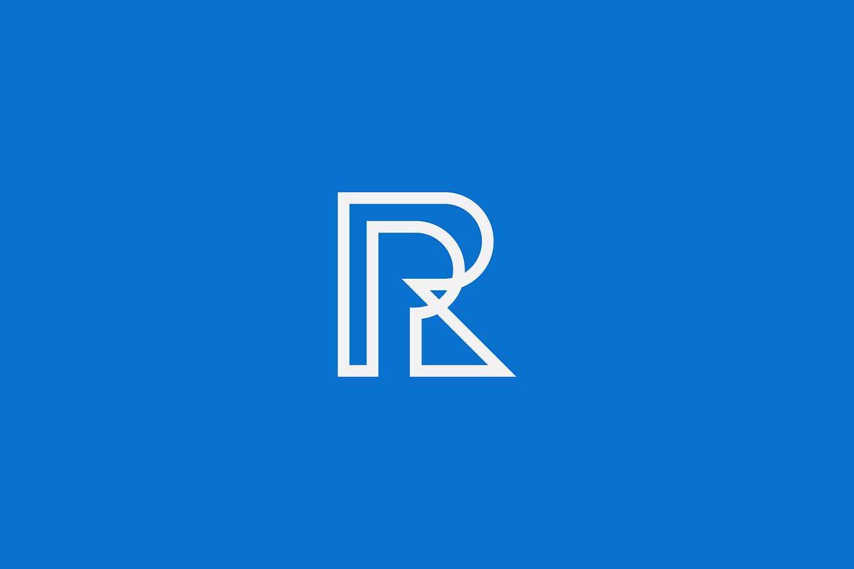 PR / RP Monogram Line Logo + Bonus in Logo Templates - product preview 8