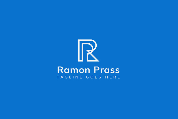 PR / RP Monogram Line Logo + Bonus in Logo Templates - product preview 3